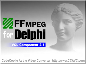 CCAVC - FFmpeg for Delphi VCL Component - 视频转换控件 CCAVC - FFmpeg for Delphi VCL Component - 视频转换控件