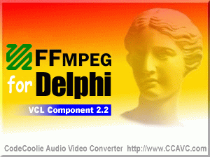 FFVCL/CCAVC - FFmpeg for Delphi VCL Component - 视频转换控件